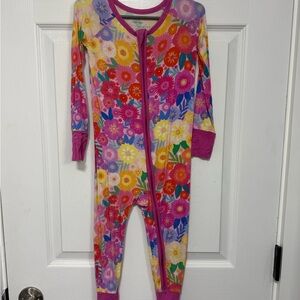 Floral little sleepies One Piece Pajama